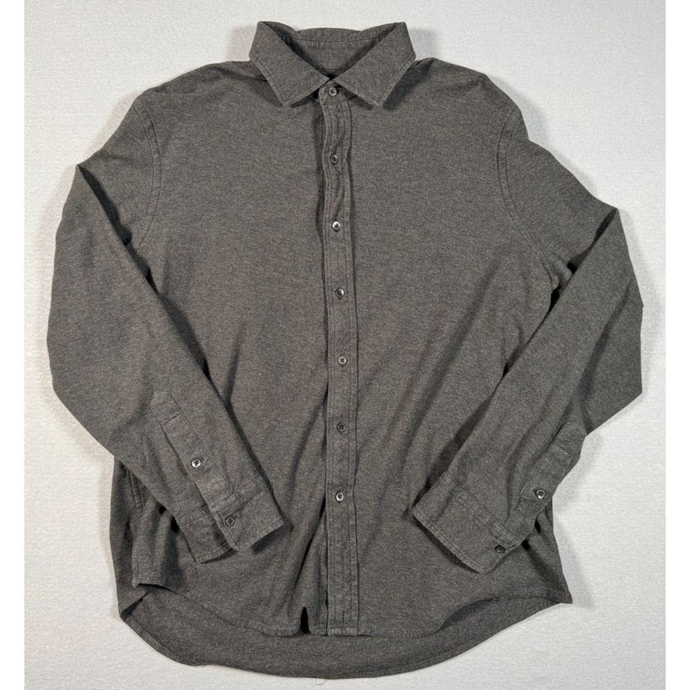 Polo Ralph Lauren Collared Buttom Up Long Sleeve Shirt Dark Green - Size XL TG